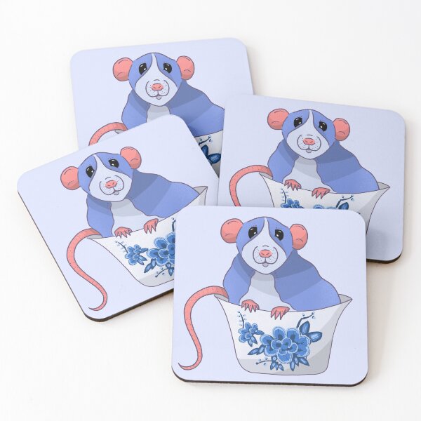 Item preview, Dumbo Rat in Chinese Tea Cup designed and sold by egorringe.