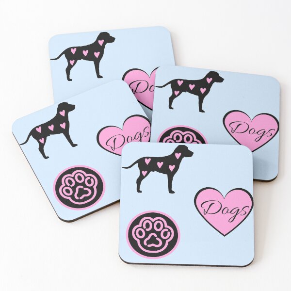 Item preview, Pink dog, pink paw design designed and sold by NinaBetterNot.