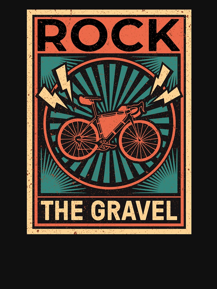 Thumbnail 7 of 7, Essential T-Shirt, Rock the Gravel | Cycling Bicycle Lover Bikepacking Gift designed and sold by SimplyTwo.