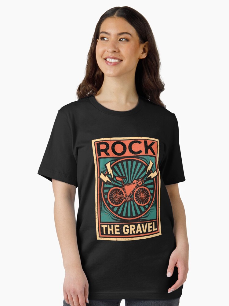 Thumbnail 2 of 7, Essential T-Shirt, Rock the Gravel | Cycling Bicycle Lover Bikepacking Gift designed and sold by SimplyTwo.
