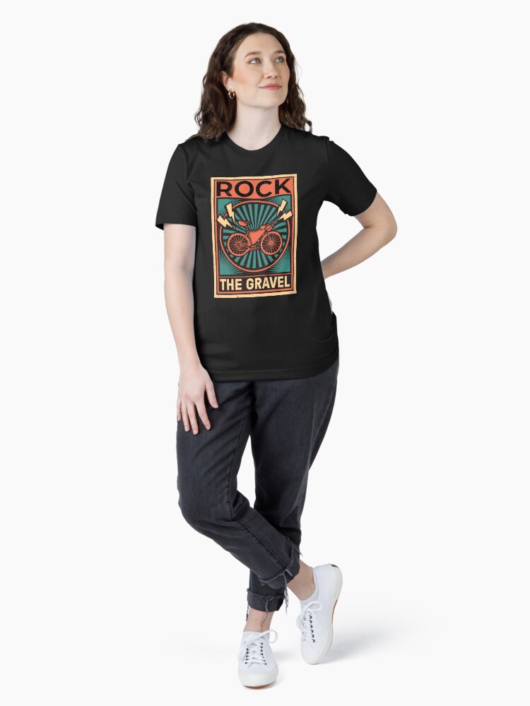 Thumbnail 4 of 7, Essential T-Shirt, Rock the Gravel | Cycling Bicycle Lover Bikepacking Gift designed and sold by SimplyTwo.