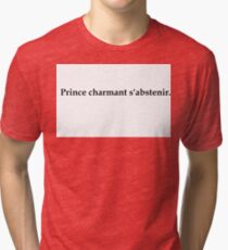 Prince charmant Tri-blend T-Shirt
