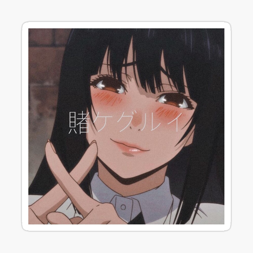 anime manga kakegurui yumeko jabami photographic print for sale by cherry chan redbubble