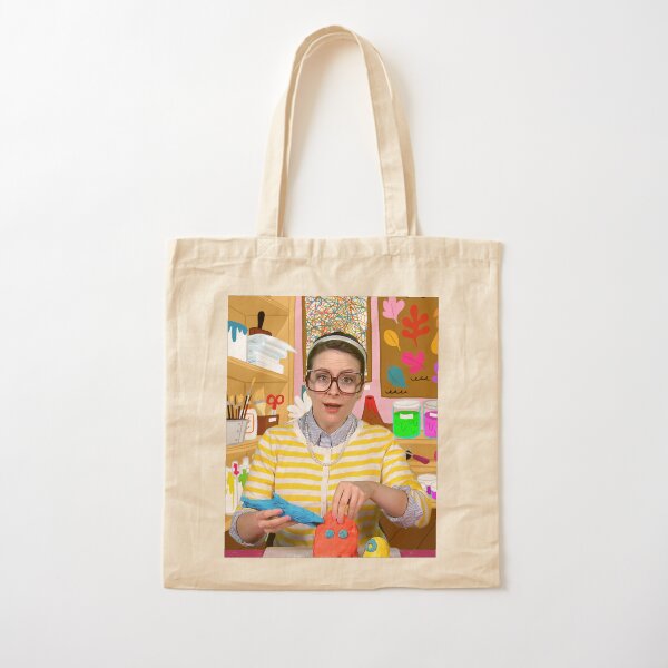 Crafty Carol Crafting Escuela genial Bolsa de algodón