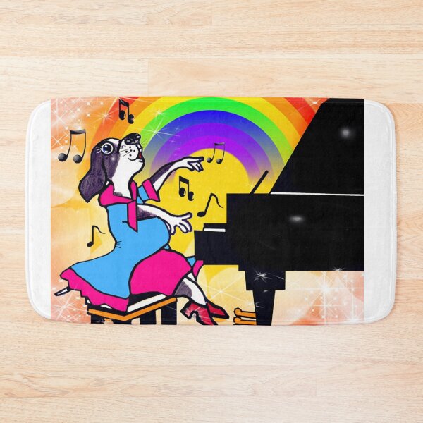 Item preview, Animal ( dog ) : Playing piano  designed and sold by Shirley cute art .