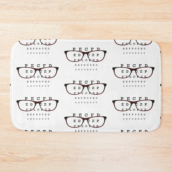 Item preview, Funny Glasses with Eye Test Chart designed and sold by Tom Carpenter.