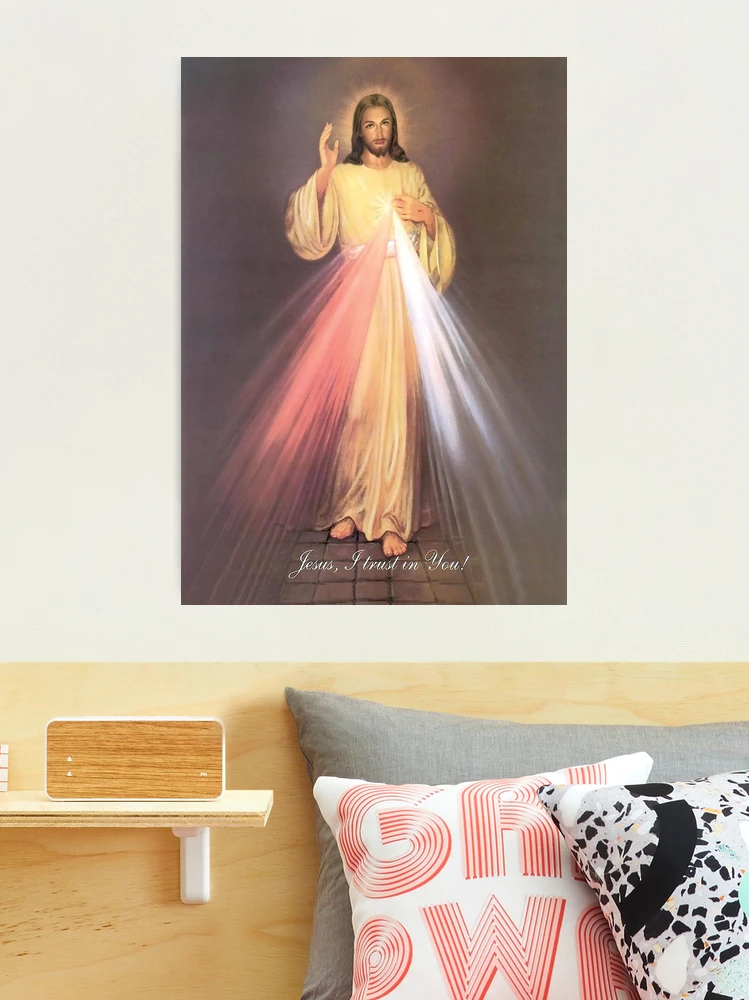 ラグ・カーペット・マット 【激レア】Divine Mercy イエス キリスト