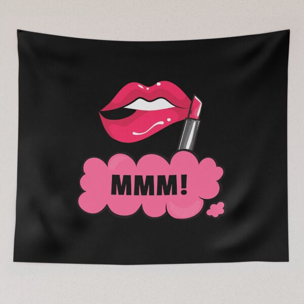 Item preview, Mmm! Pink Lipstick designed and sold by TeeZoneZtore.