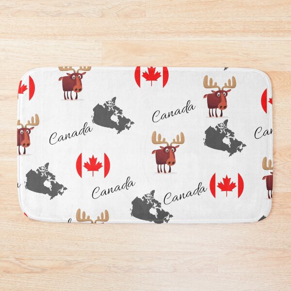 Item preview, Canada Moose Montage designed and sold by Traveledesigns.
