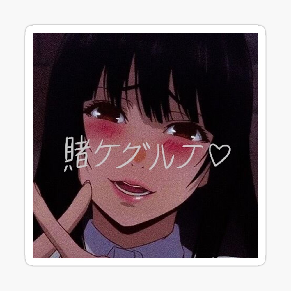 anime manga kakegurui yumeko jabami photographic print by cherry chan redbubble