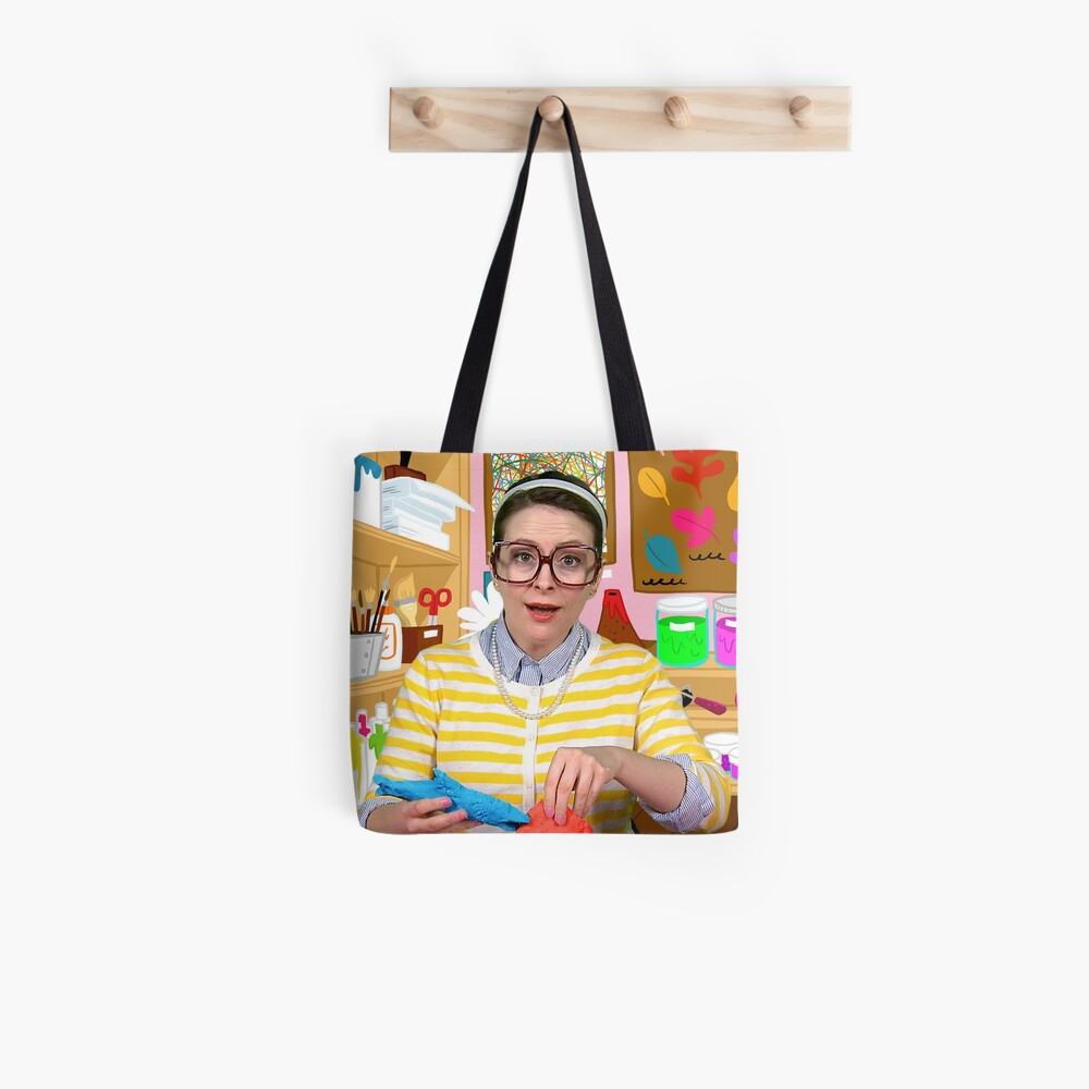 Crafty Carol Crafting Cool School Tote Bag