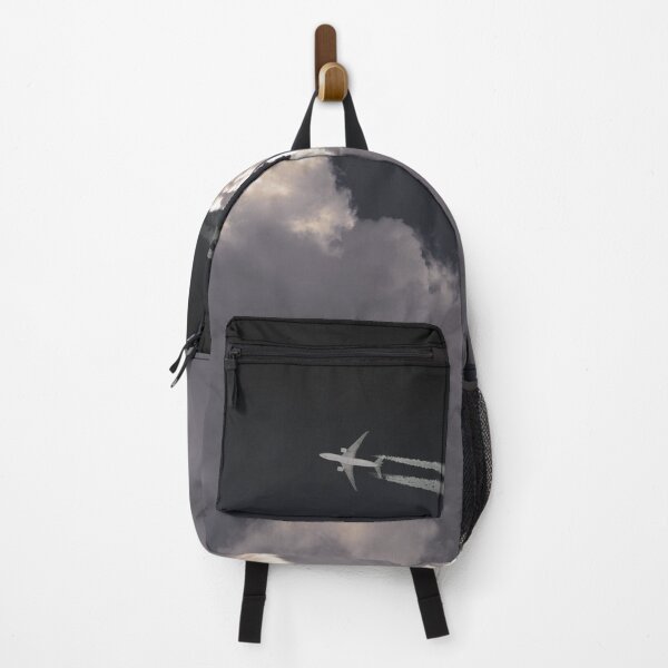 Item preview, Airplane In Sky With Plane Trails designed and sold by studio838.