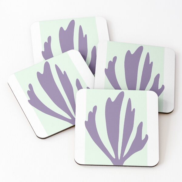 Item preview, Lavender matisse cut out art print modern art print inspired by Henri Matisse designed and sold by shreya ranjan.