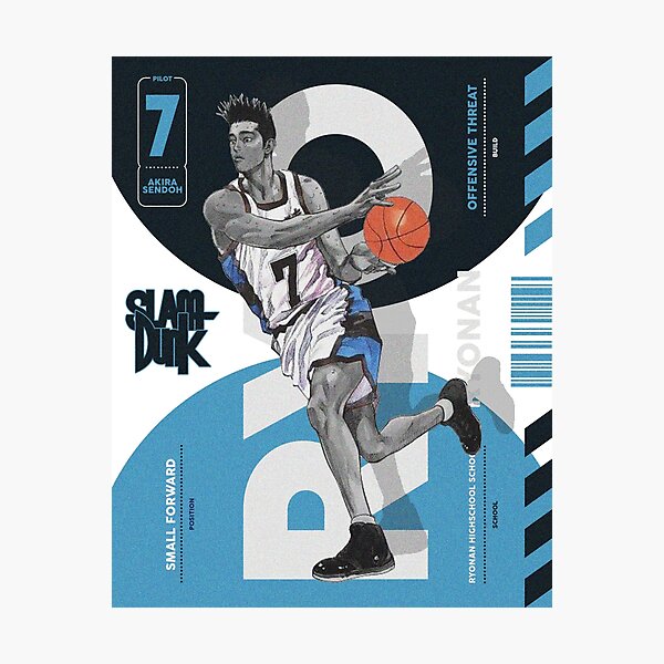 Item preview, Slamdunk - Akira Sendoh (Ryonan) designed and sold by baconmastery.