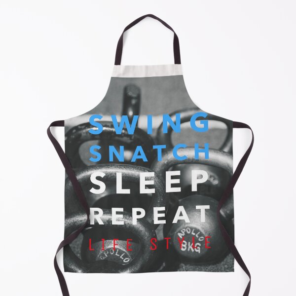 Item preview, Swing Snatch Sleep Repeat Kettlebell Life Style Design designed and sold by SanZal.