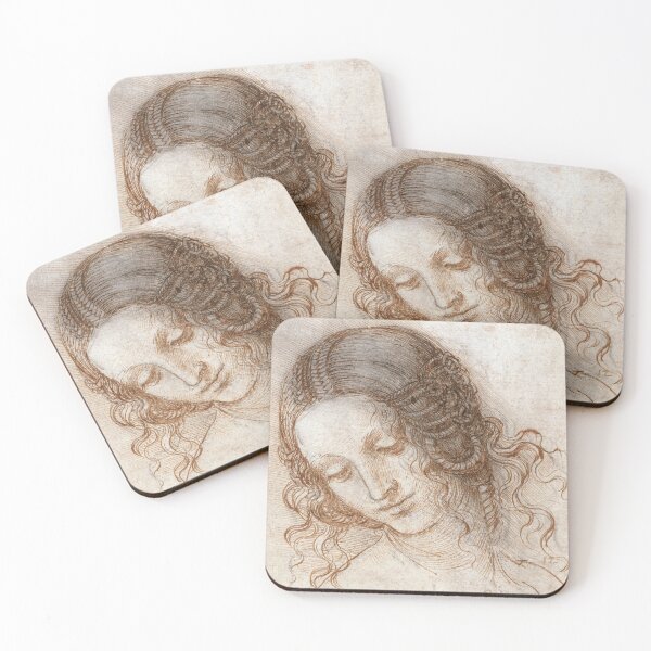 Item preview, Study for the Head of Leda - Leonardo da Vinci  designed and sold by maryedenoa.