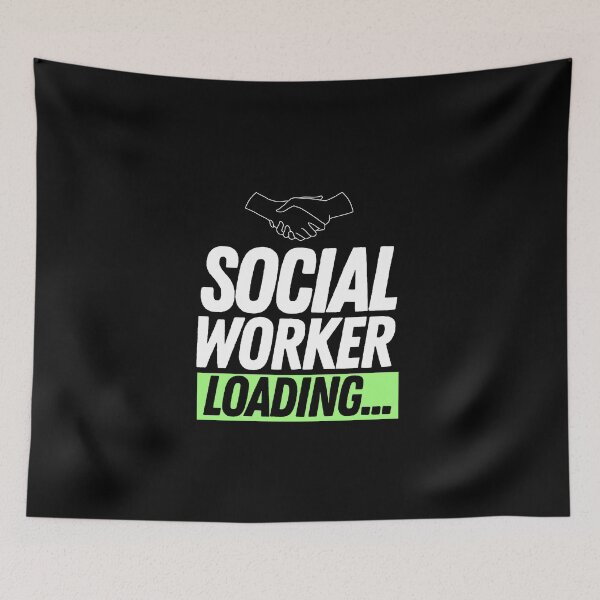 Item preview, Social Worker Loading... designed and sold by bifkee19.