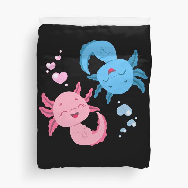 Axolotl Axolotls Duvet Cover