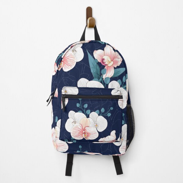 Item preview, Orchid Print in Indigo designed and sold by slexskee.