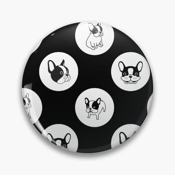 Item preview, Polka dots Frenchie Dog designed and sold by givemedogs.