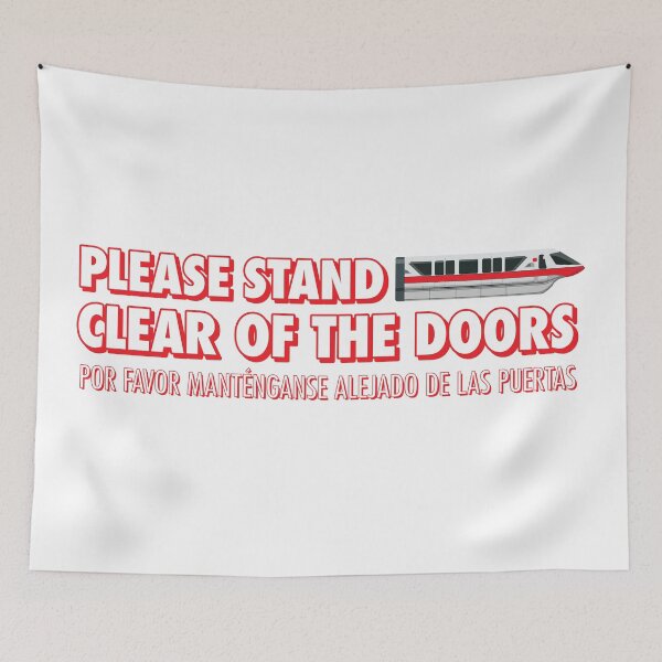 Item preview, Please Stand Clear of the Doors designed and sold by yawnni.