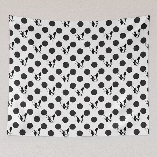 Item preview, Polka dots French Bulldog designed and sold by givemedogs.
