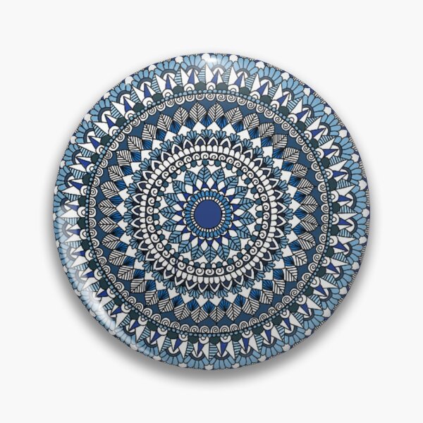 Item preview, Deep blue sea mandala designed and sold by paviash.