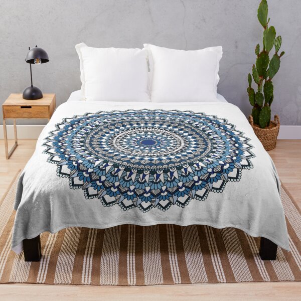 Item preview, Deep blue sea mandala designed and sold by paviash.
