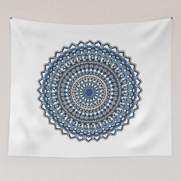 Item preview, Deep blue sea mandala designed and sold by paviash.