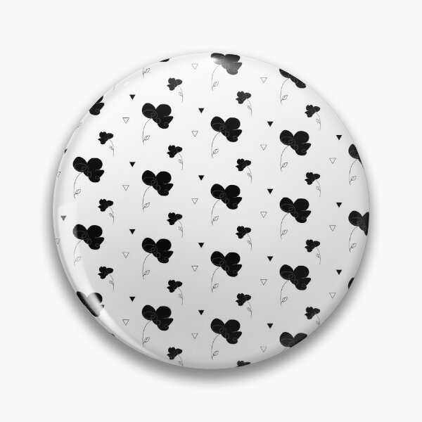 Artikelvorschau, Black Flower Pattern entworfen und verkauft von Kirovair.
