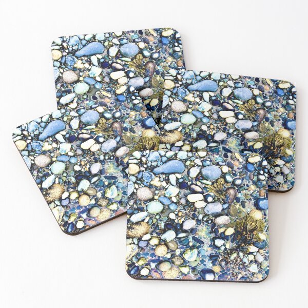 Item preview, Blue Stone Rocky Beach designed and sold by fayeisherwal.