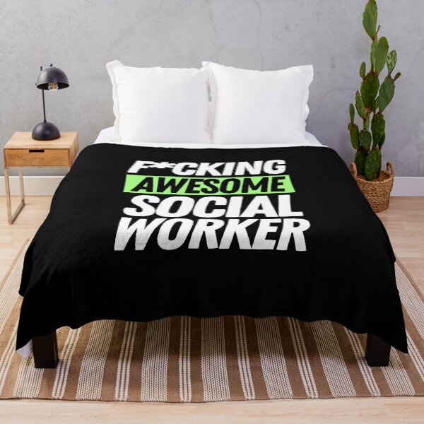 Item preview, F*cking Awesome Social Worker designed and sold by bifkee19.