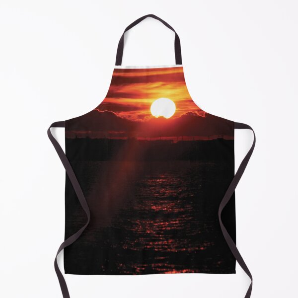 Item preview, red   sunset on the ocean designed and sold by yellowpinko.