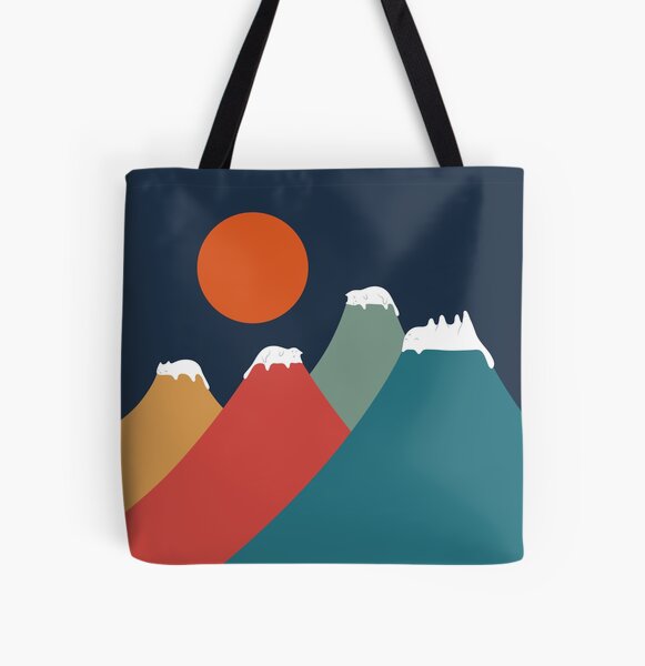 Made For The Mountains Camping Tote Bag