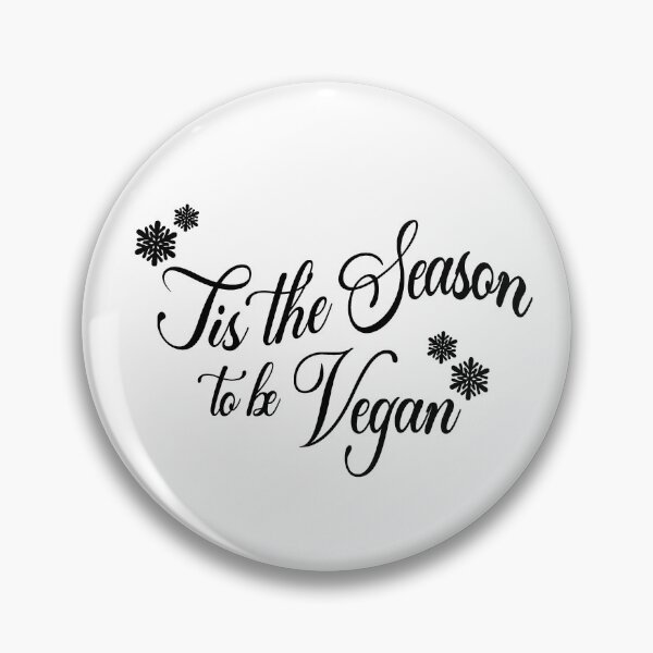 Item preview, Tis the Season to be Vegan - Black  designed and sold by ShopShoopaloopa.