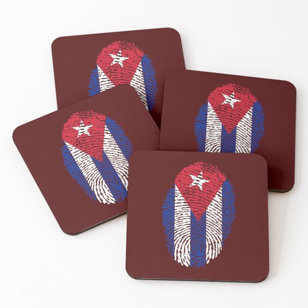Item preview, Cuban fingerprint flag designed and sold by P-I-R.