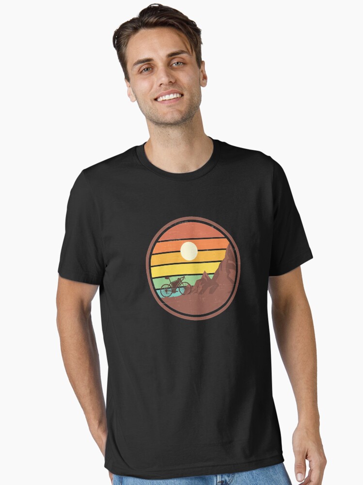 Thumbnail 1 of 7, Essential T-Shirt, Vintage Bikepacking | Gravel Bike Cyclocross Lover Gift designed and sold by SimplyTwo.