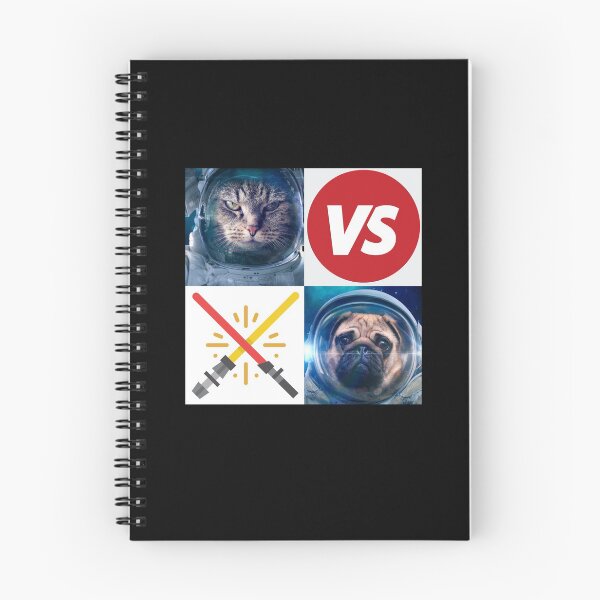 Item preview, Cat vs. Dog | Cat versus dog in space designed and sold by Designschmiede.