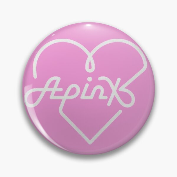 Item preview, apink simple heart logo designed and sold by cedcas.
