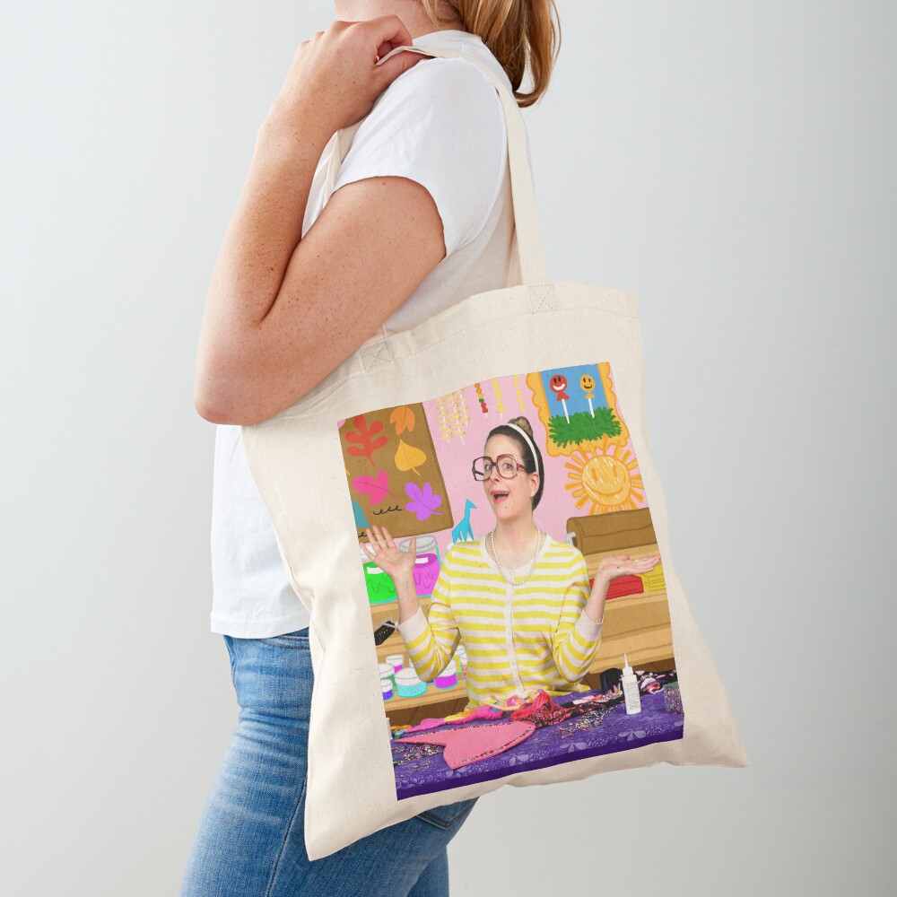 Crafty Carol Arts Camp Cool School Tote Bag