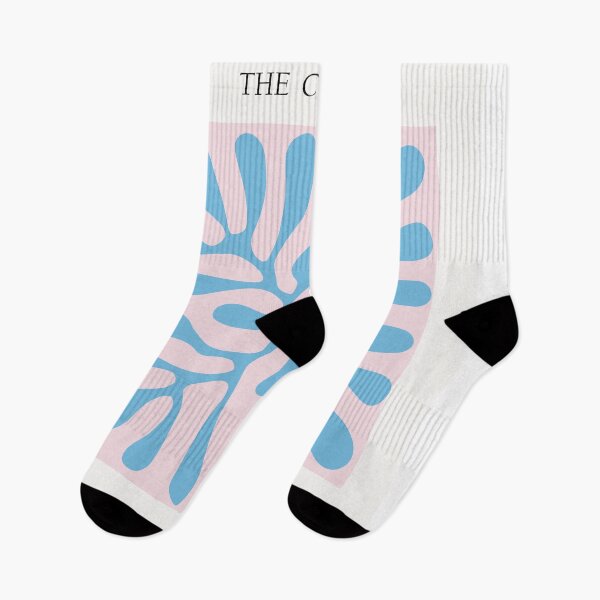 Item preview, blue pink minimal modern art print inspired by Henri Matisse's  designed and sold by shreya ranjan.
