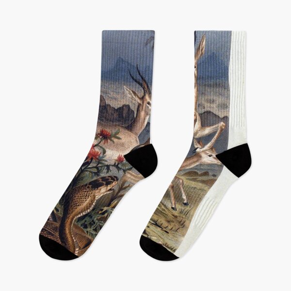 Item preview, african cobra or haje and gazelles designed and sold by Vintage Designs +.
