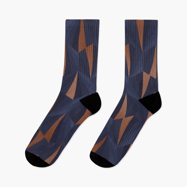 Item preview, Navy & Copper Fractal designed and sold by Blue-Banana.
