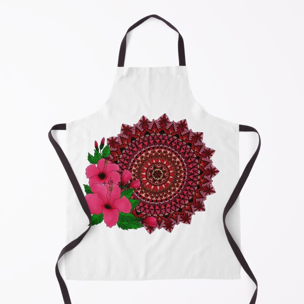 Item preview, Red Hibiscus Mandala designed and sold by paviash.
