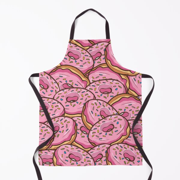 Item preview, Pink Doughnuts Pattern designed and sold by stargazerdesign.