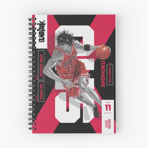 Item preview, Slamdunk - Kaede Rukawa (Shohoku) designed and sold by baconmastery.