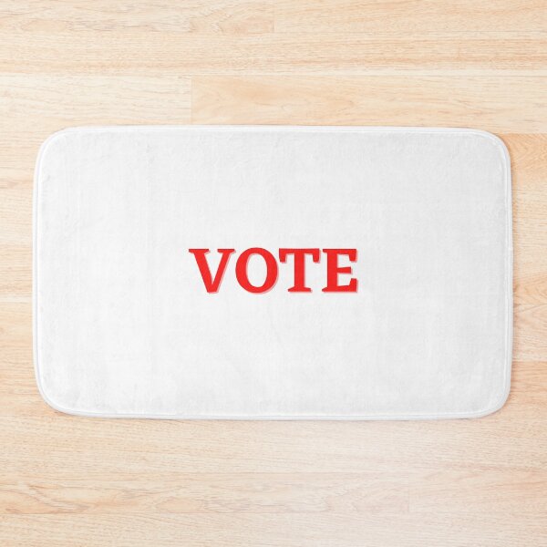 Item preview, Vote - Red designed and sold by MightyFineGoods.