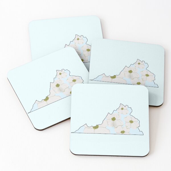 Item preview, virginia dogwoods blue designed and sold by emicouv.