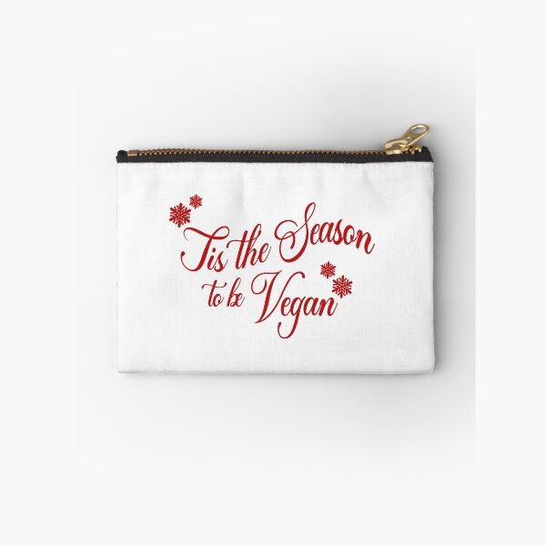 Item preview, Tis the Season to be Vegan - Red designed and sold by ShopShoopaloopa.