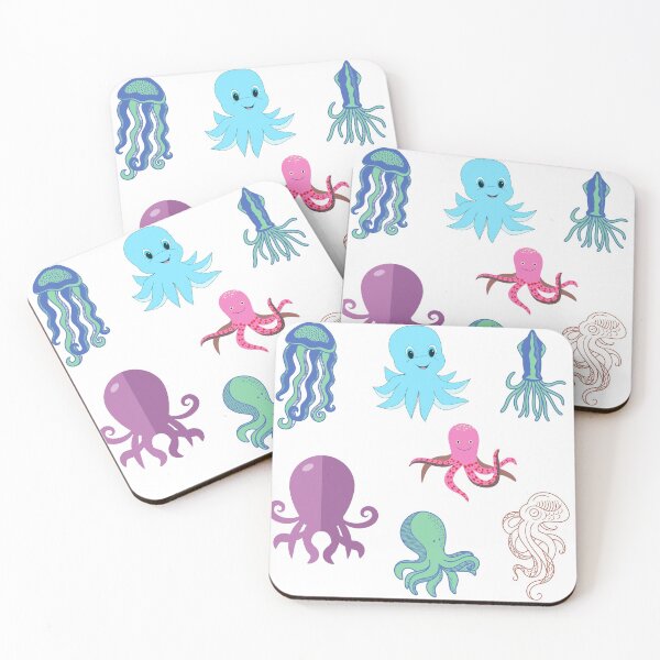 Item preview, Pack of pastel octopus designed and sold by Artsy Corner.